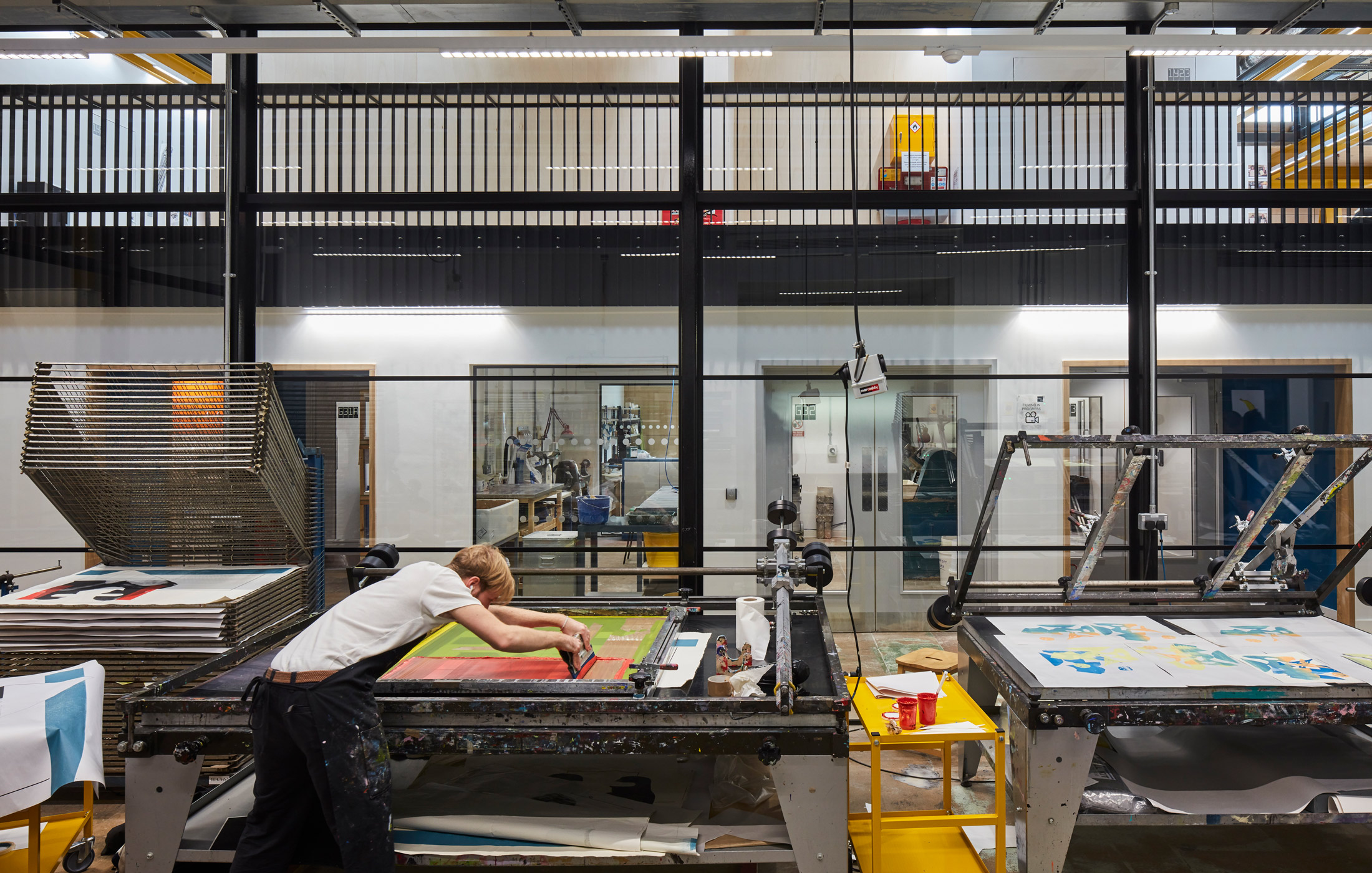 Bath Spa School of Art, formerly the Action Factory. Grimshaw Architects
