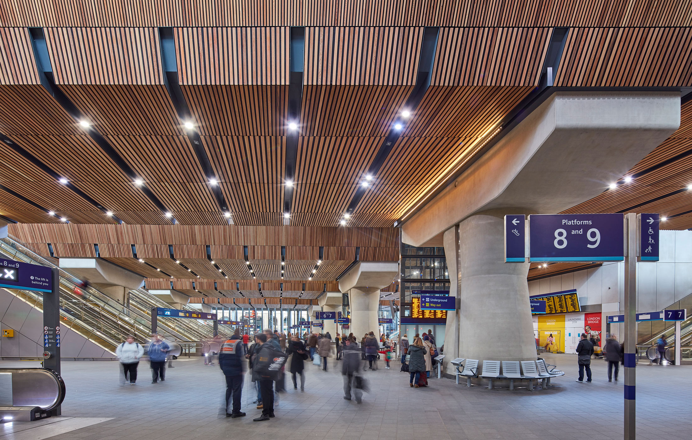 Renovated London Bridge Station, Grimshaw Architects